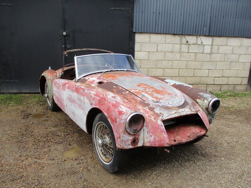 MGA Roadster 1957 LHD TOTAL PROJECT CAR. SOLD