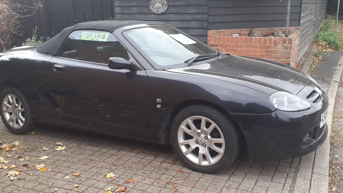 2005 MG Mgtf Black Manual, 5 speed Right Hand Drive in Braintree ...