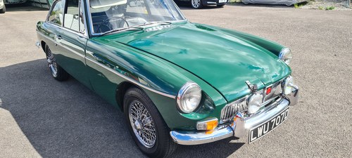 MGB GT MK1, 1966, RACING GREEN, VENDUTO