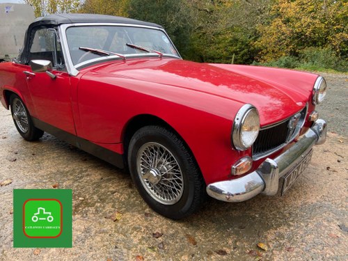 MG MIDGET 1967 AFFORDABLE & USABLE GLEAMING BRITISH SPORTS SOLD