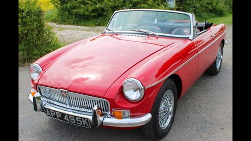 1971 MGB Roadster With NEW 5 Speed Gearbox And Servo Brakes A vendre