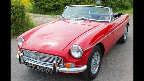 1971 MGB Roadster With NEW 5 Speed Gearbox  And Servo Brakes For Sale