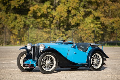 Lovely MG PB from 1935, since 53 years in current ownership SOLD