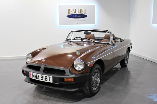 1979 MGB Roadster 4 owners 36k miles from new! For Sale