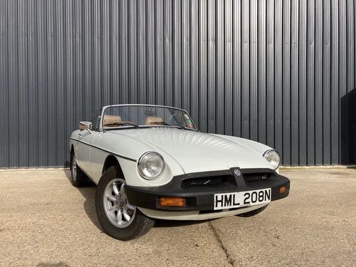 1975 MGB Roadster - ready to use SOLD