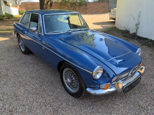 1969 MGC GT AUTO. REBUILT COSTING £40,000 For Sale