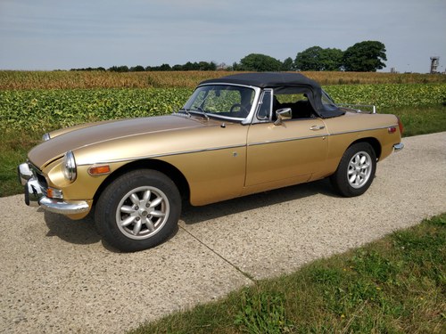 1975 MGB roadster '75 lhd SOLD