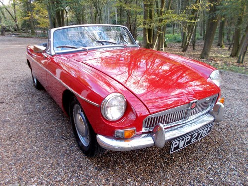MGB Roadster 1967 One Family Owner 52 Years VENDU
