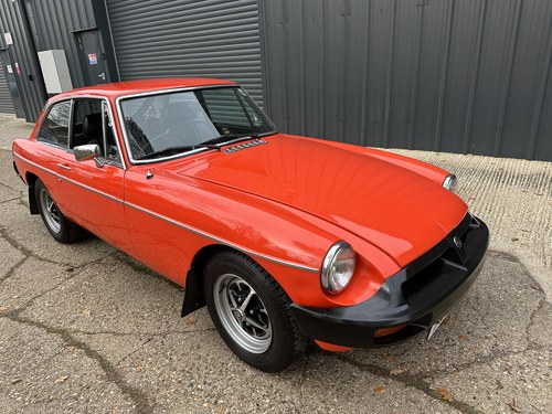 1980 MGB GT 48,000 Miles Low Owners For Sale