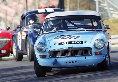 1963 Very Competitive FIA MGB Race Car SOLD