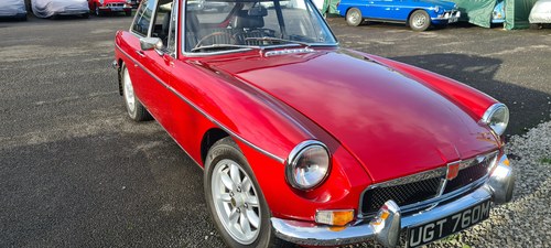 1973 MGB GT in Damask red, Full sunroof SOLD