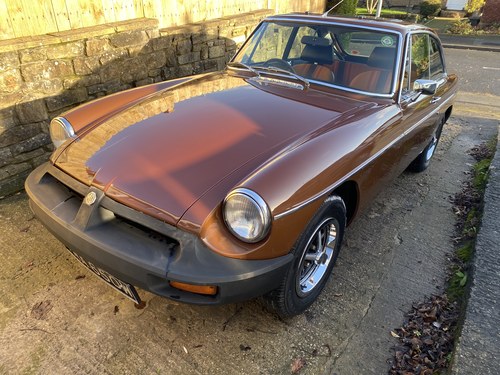 1981 MG B GT Genuine 14,603 miles. For Sale