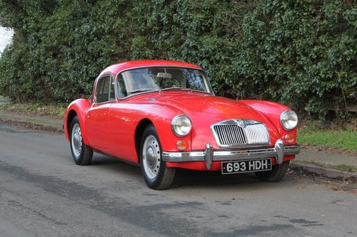 1960 MGA 1600 MKI Coupe VERKAUFT