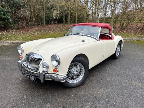 1962 MGA MK2 Roadster Deluxe 1600cc SOLD