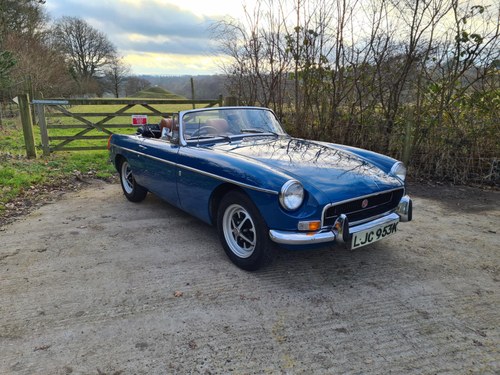 1972 MGB Roadster - 26,000 miles from new - superb history. In vendita