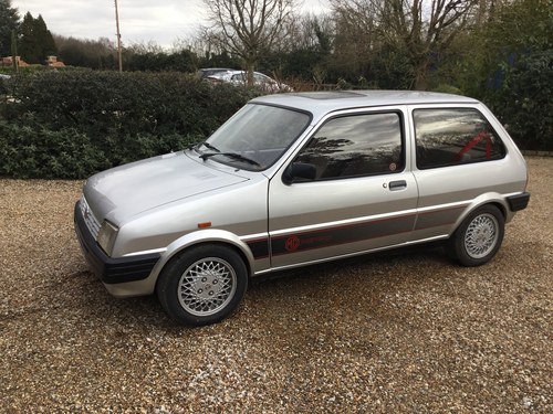 1986 Superb MG Metro. SOLD SOLD