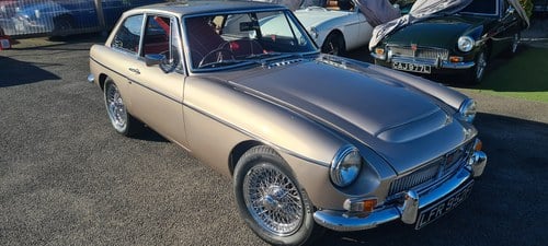 1968 MGC GT in Opalescent Golden Sand For Sale