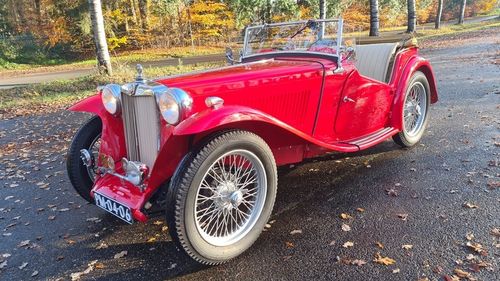 Picture of MG TC MIDGET 1947 RED - For Sale