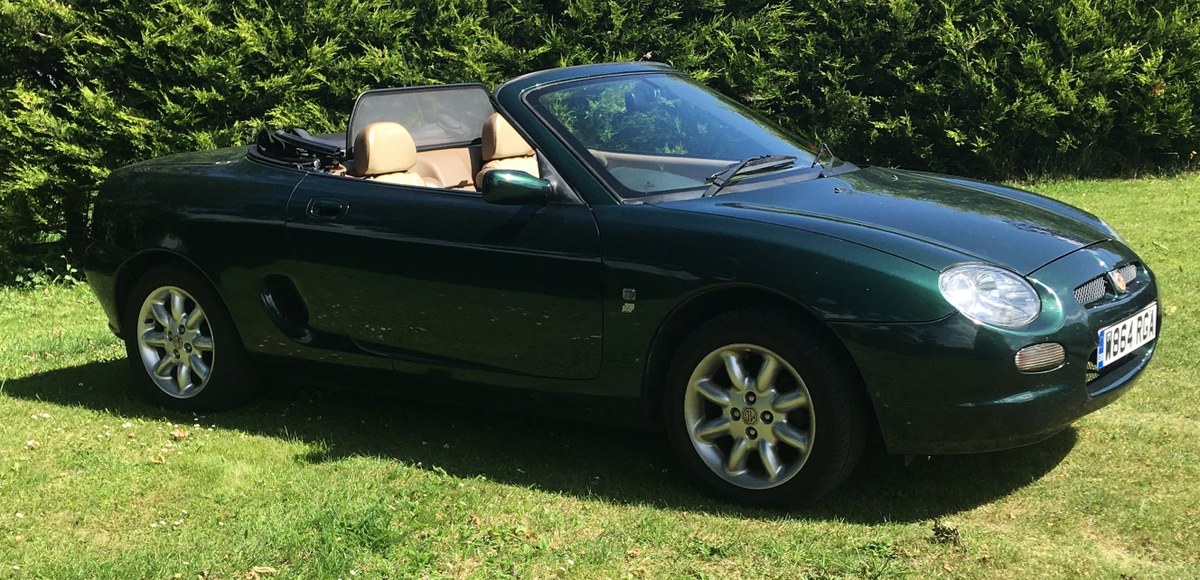 2000 MG MGF Green Manual, 5 speed Right Hand Drive in Wymondham, United ...