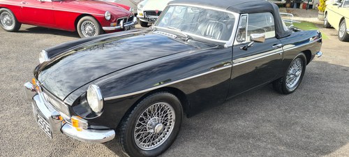 1967 MGB Roadster HERITAGE SHELL, UPGRADED SOLD