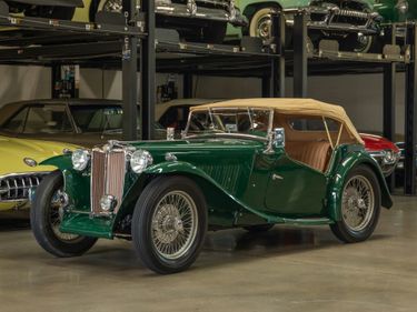 Picture of 1949 MG TC Convertible Matching #'s Roadster in BRG! - For Sale