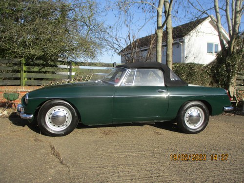 1967 Lovely Restored Mk1 MGB  British Racing Green For Sale