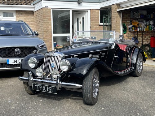 1955 MG TF 1500 Roadster - A genuine, enthusiast owned car. For Sale