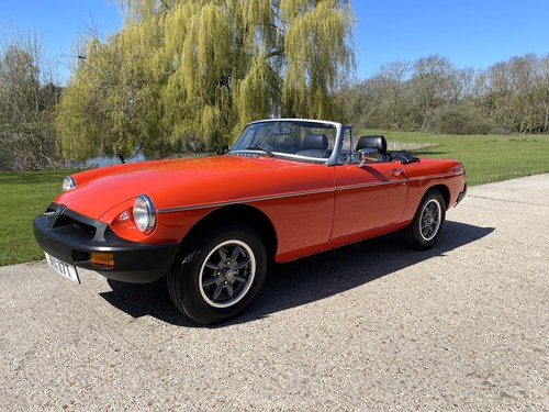 1979 (T) MGB 1.8 Roadster SOLD