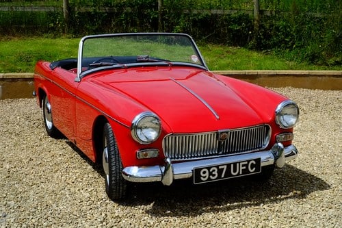 1964 MG Midget MkI in Tartan Red. Fast road spec. For Sale