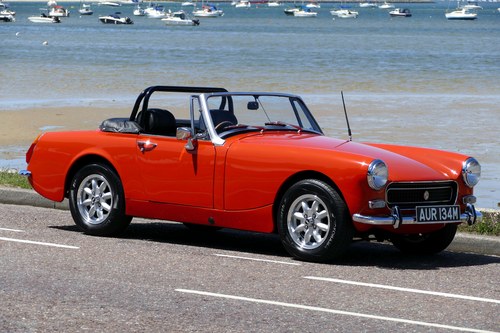 1974 MG MIDGET MKIII 1275cc ROADSTER ROUNDS WHEEL ARCH For Sale