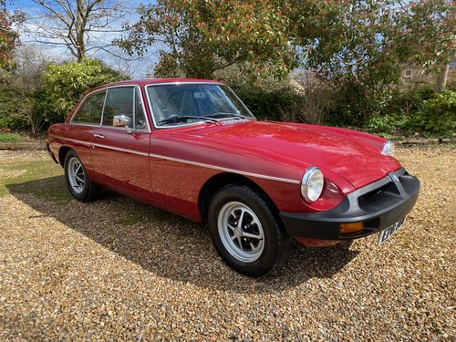 1979 MG B 1800 GT WITH OVERDRIVE, EXCELLENT USABLE EXAMPLE SOLD