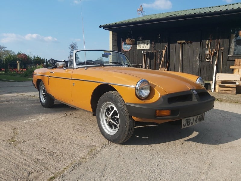MGB Roadster early rubber bumper model