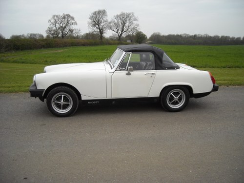 1978 MG MIDGET 1500 2 LADY OWNERS 42000 MILES SUPERB CAR SOLD