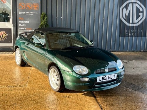2001 MGF FREESTYLE-31,000miles-BRITISH RACING GREEN-NEW HEADGASKE For Sale