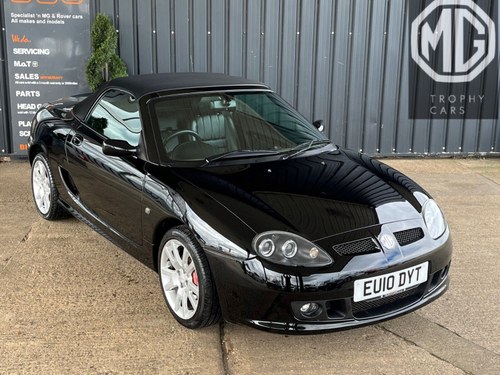 MGF MGTF 135 2010-48,000MILES-RAVEN BLACK-FULL LEATHER-1YR M For Sale