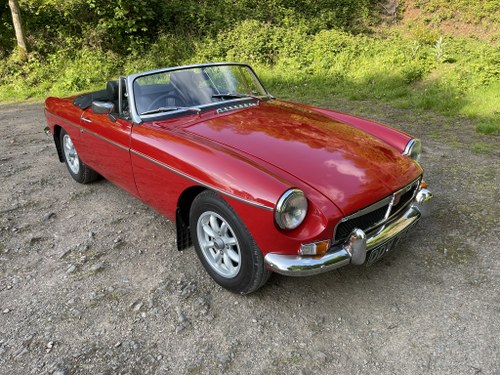 1973 Lovely Flame Red MGB Roadster inc overdrive in Herefordshire SOLD