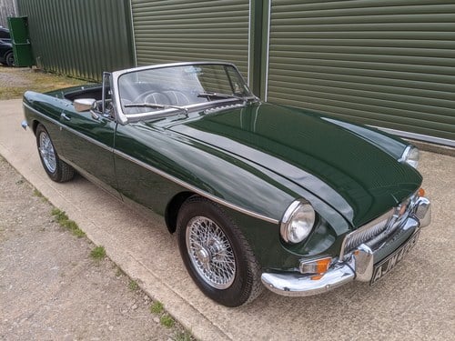 1963 MG MGB Roadster BRG CWW Overdrive, lovely car, good his SOLD