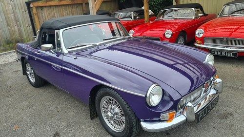 1971 mgb Roadster, fully rebuilt in Aconite Kaufen Bei