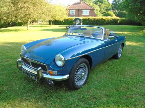 1973 MGB Roadster with Overdrive SOLD
