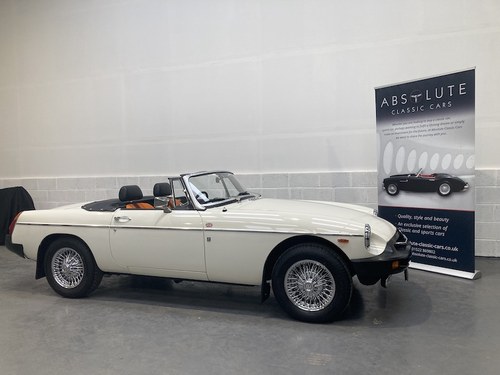 1979 MG MGB Roadster - 8k miles from NEW - SOLD SOLD