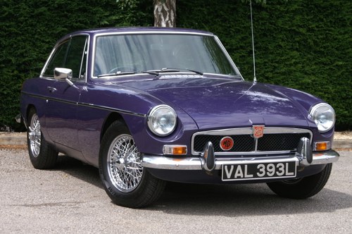 1973 MGB GT with Overdrive SOLD