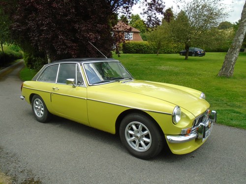 1974 MGB GT with Overdrive VERKAUFT