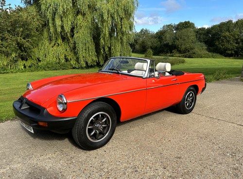 1978 (S) MGB Roadster SOLD