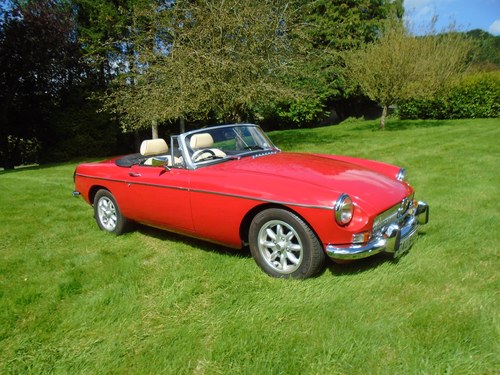 1973 MGB Roadster SOLD