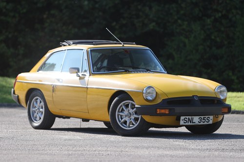 1977 1978 MG B GT For Sale by Auction