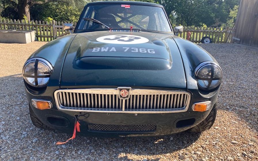 1968 MGC GT Race Car