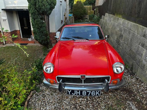 1972 MG B Gt