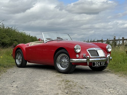 1957 1958 MGA ROADSTER 1500 - Bob West concours restoration SOLD