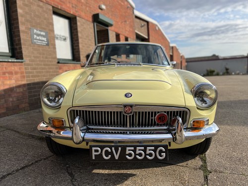 1968 MGC GT, Primrose Yellow SOLD