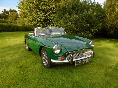 1969 MGB Roadster with Overdrive SOLD